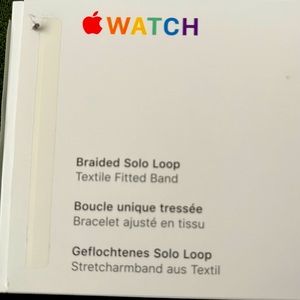 Genuine Almost New Apple Solo Loop Wristband